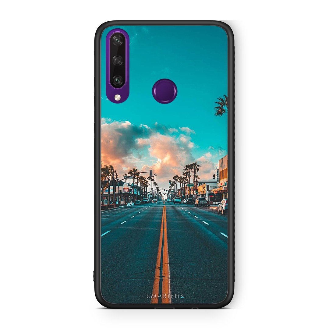 4 - Huawei Y6p City Landscape case, cover, bumper