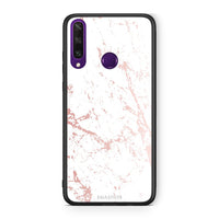 Thumbnail for 116 - Huawei Y6p  Pink Splash Marble case, cover, bumper