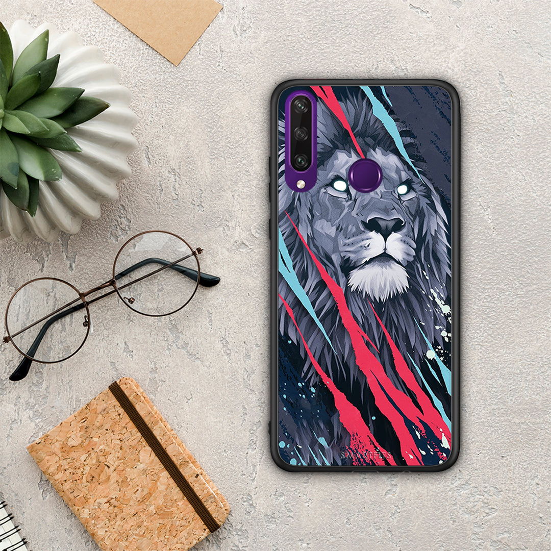 PopArt Lion Designer - Huawei Y6p θήκη