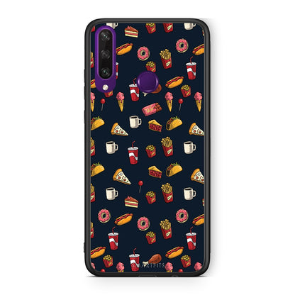 118 - Huawei Y6p  Hungry Random case, cover, bumper