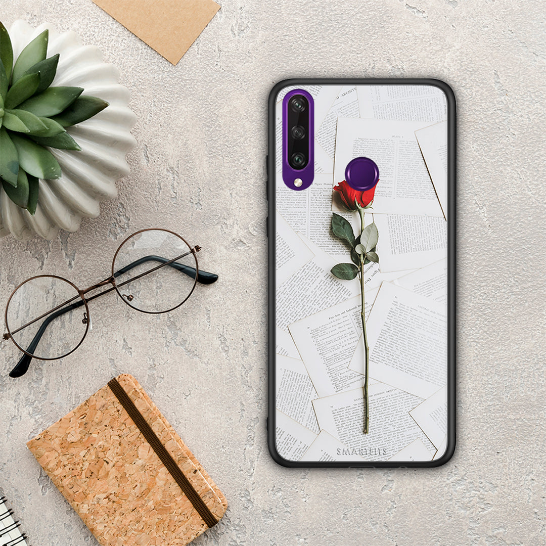 Red Rose - Huawei Y6p θήκη