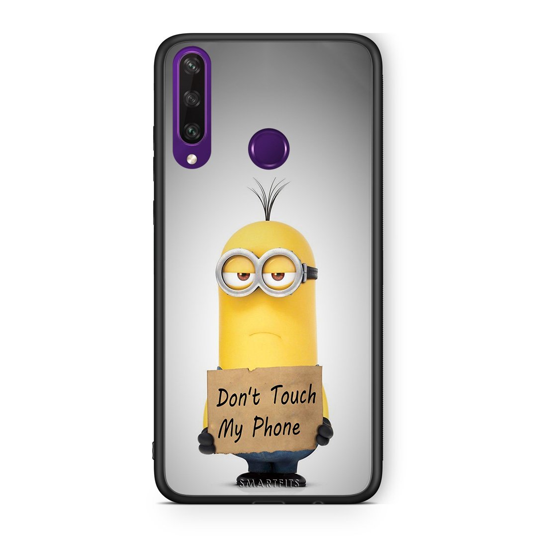 4 - Huawei Y6p Minion Text case, cover, bumper