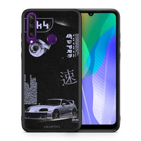 Thumbnail for Θήκη Αγίου Βαλεντίνου Huawei Y6p Tokyo Drift από τη Smartfits με σχέδιο στο πίσω μέρος και μαύρο περίβλημα | Huawei Y6p Tokyo Drift case with colorful back and black bezels
