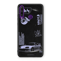 Thumbnail for Huawei Y6p Tokyo Drift Θήκη Αγίου Βαλεντίνου από τη Smartfits με σχέδιο στο πίσω μέρος και μαύρο περίβλημα | Smartphone case with colorful back and black bezels by Smartfits