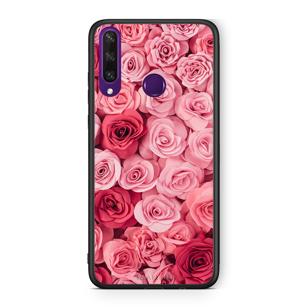 4 - Huawei Y6p RoseGarden Valentine case, cover, bumper
