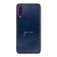 Thumbnail for Huawei Y6p You Can θήκη από τη Smartfits με σχέδιο στο πίσω μέρος και μαύρο περίβλημα | Smartphone case with colorful back and black bezels by Smartfits