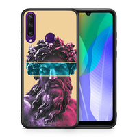 Thumbnail for Θήκη Αγίου Βαλεντίνου Huawei Y6p Zeus Art από τη Smartfits με σχέδιο στο πίσω μέρος και μαύρο περίβλημα | Huawei Y6p Zeus Art case with colorful back and black bezels