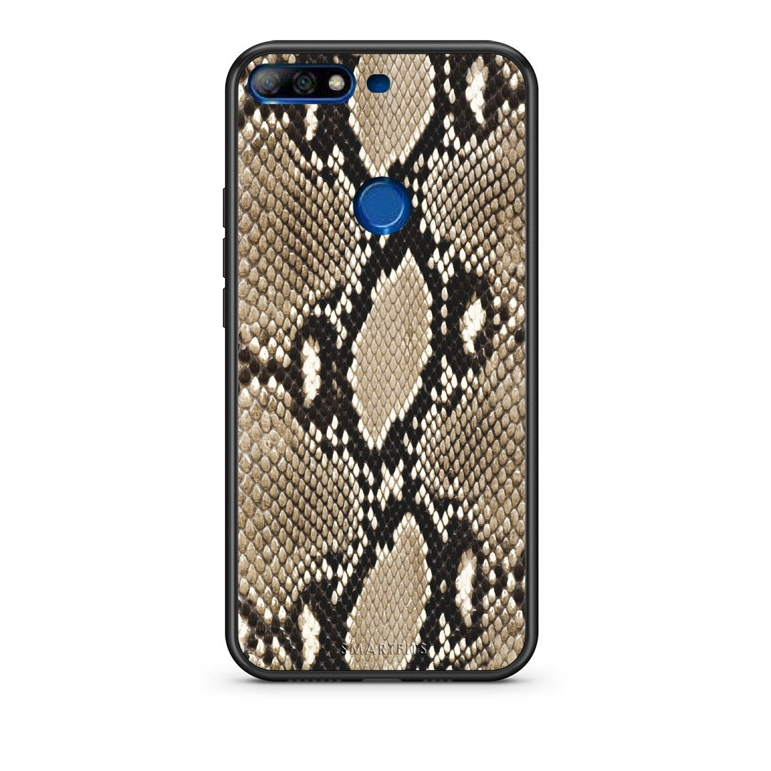 23 - Huawei Y7 2018 Fashion Snake Animal case, cover, bumper