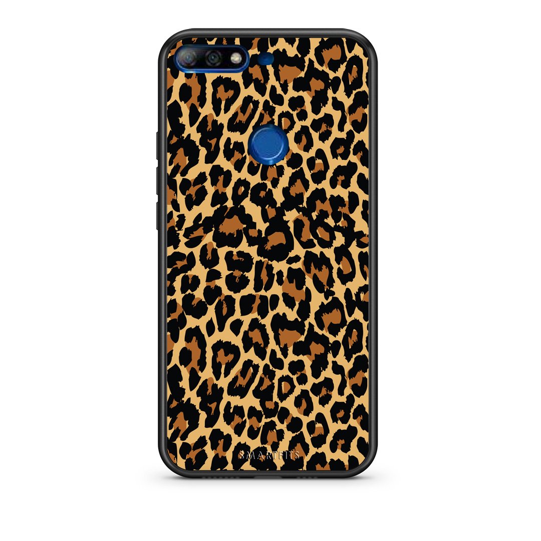 21 - Huawei Y7 2018 Leopard Animal case, cover, bumper
