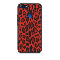 Thumbnail for 4 - Huawei Y7 2018 Red Leopard Animal case, cover, bumper