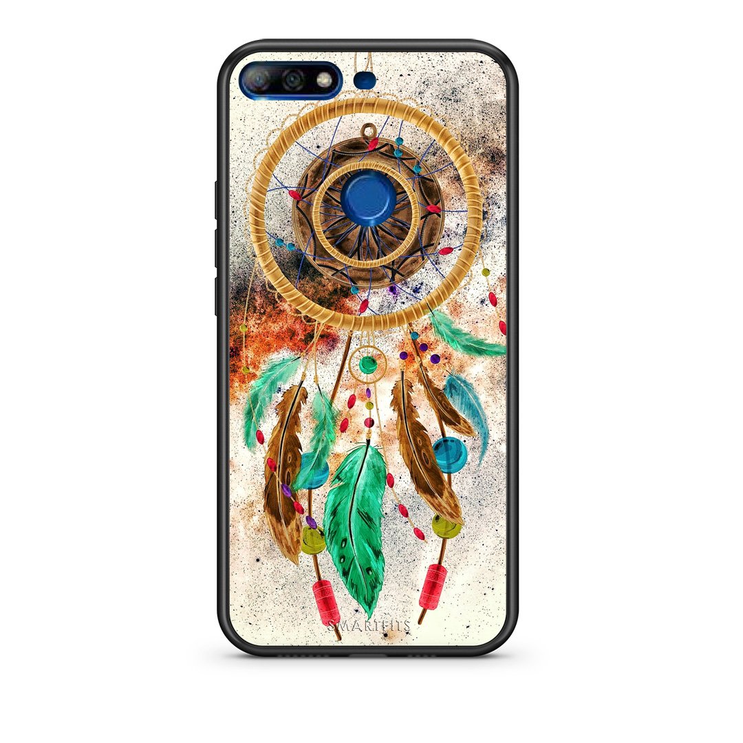 4 - Huawei Y7 2018 DreamCatcher Boho case, cover, bumper
