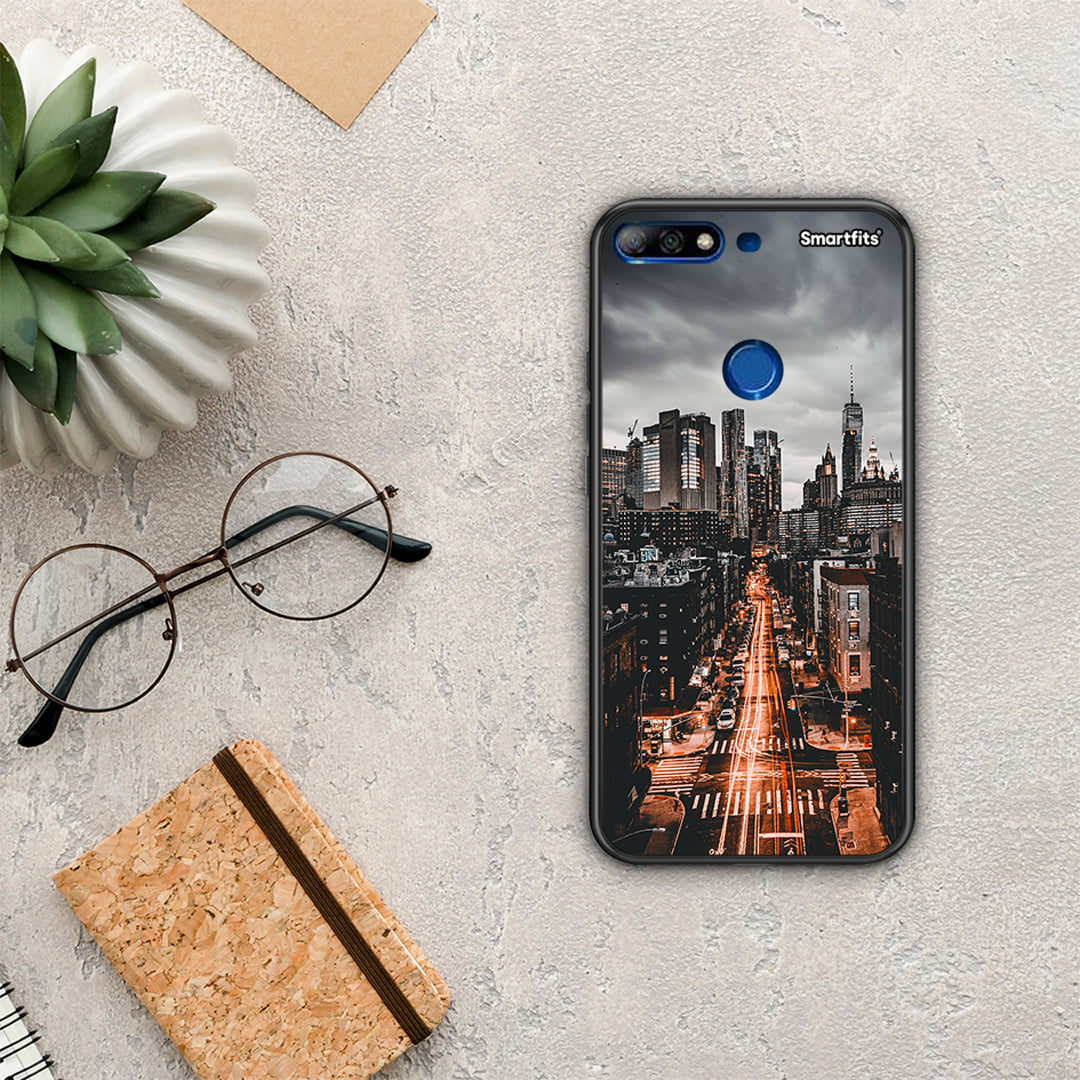 City Lights - Huawei Y7 2018 / Prime Y7 2018 / Honor 7C θήκη