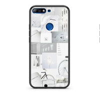 Thumbnail for Huawei Y7 2018 Collage Make Me Wonder Θήκη Αγίου Βαλεντίνου από τη Smartfits με σχέδιο στο πίσω μέρος και μαύρο περίβλημα | Smartphone case with colorful back and black bezels by Smartfits