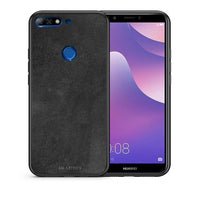 Thumbnail for Θήκη Huawei Y7 2018 Black Slate Color από τη Smartfits με σχέδιο στο πίσω μέρος και μαύρο περίβλημα | Huawei Y7 2018 Black Slate Color case with colorful back and black bezels