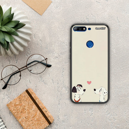 Dalmatians Love - Huawei Y7 2018 / Prime Y7 2018 / Honor 7C θήκη