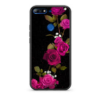 Thumbnail for 4 - Huawei Y7 2018 Red Roses Flower case, cover, bumper