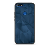 Thumbnail for 39 - Huawei Y7 2018 Blue Abstract Geometric case, cover, bumper