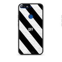 Thumbnail for Huawei Y7 2018 Get Off θήκη από τη Smartfits με σχέδιο στο πίσω μέρος και μαύρο περίβλημα | Smartphone case with colorful back and black bezels by Smartfits