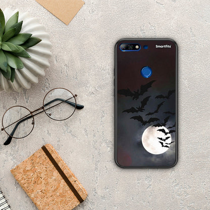 Halloween Bat Night - Huawei Y7 2018 / Prime Y7 2018 / Honor 7C θήκη