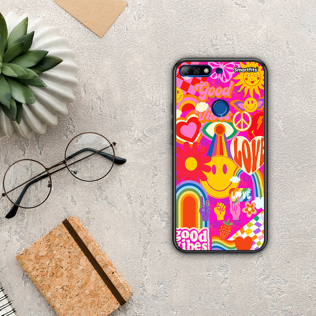 Hippie Love - Huawei Y7 2018 / Prime Y7 2018 / Honor 7C θήκη