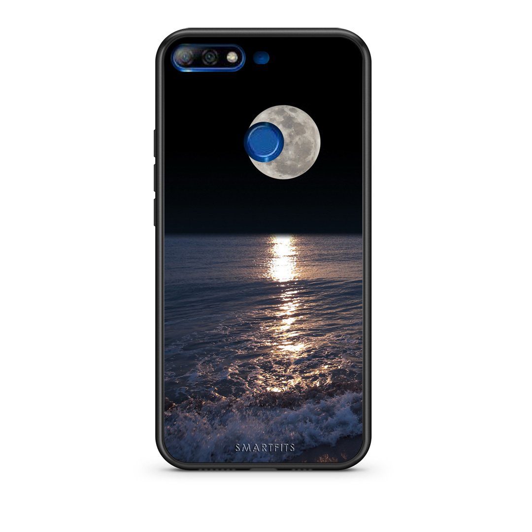 4 - Huawei Y7 2018 Moon Landscape case, cover, bumper