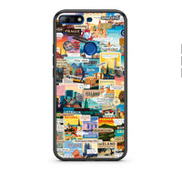 Thumbnail for Huawei Y7 2018 Live To Travel θήκη από τη Smartfits με σχέδιο στο πίσω μέρος και μαύρο περίβλημα | Smartphone case with colorful back and black bezels by Smartfits