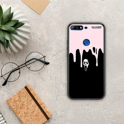 Melting Halloween Mask - Huawei Y7 2018 / Prime Y7 2018 / Honor 7C θήκη