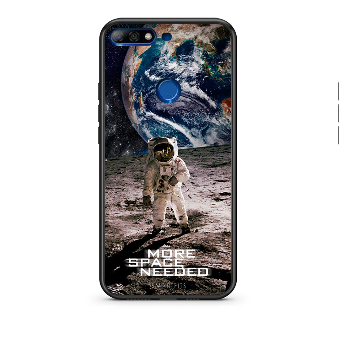 Huawei Y7 2018 More Space θήκη από τη Smartfits με σχέδιο στο πίσω μέρος και μαύρο περίβλημα | Smartphone case with colorful back and black bezels by Smartfits