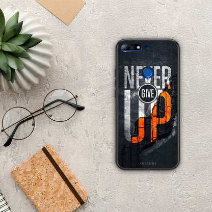 Never Give Up - Huawei Y7 2018 / Prime Y7 2018 / Honor 7C θήκη