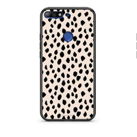 Thumbnail for Huawei Y7 2018 New Polka Dots θήκη από τη Smartfits με σχέδιο στο πίσω μέρος και μαύρο περίβλημα | Smartphone case with colorful back and black bezels by Smartfits