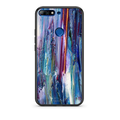 99 - Huawei Y7 2018 Paint Winter case, cover, bumper