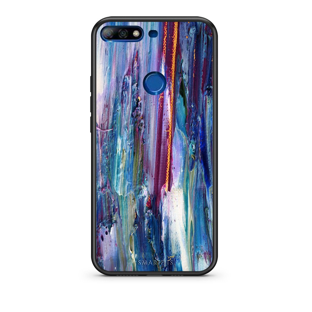 99 - Huawei Y7 2018 Paint Winter case, cover, bumper