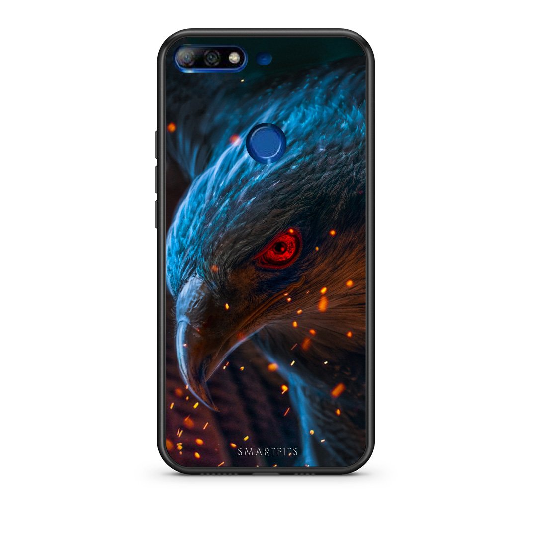 4 - Huawei Y7 2018 Eagle PopArt case, cover, bumper