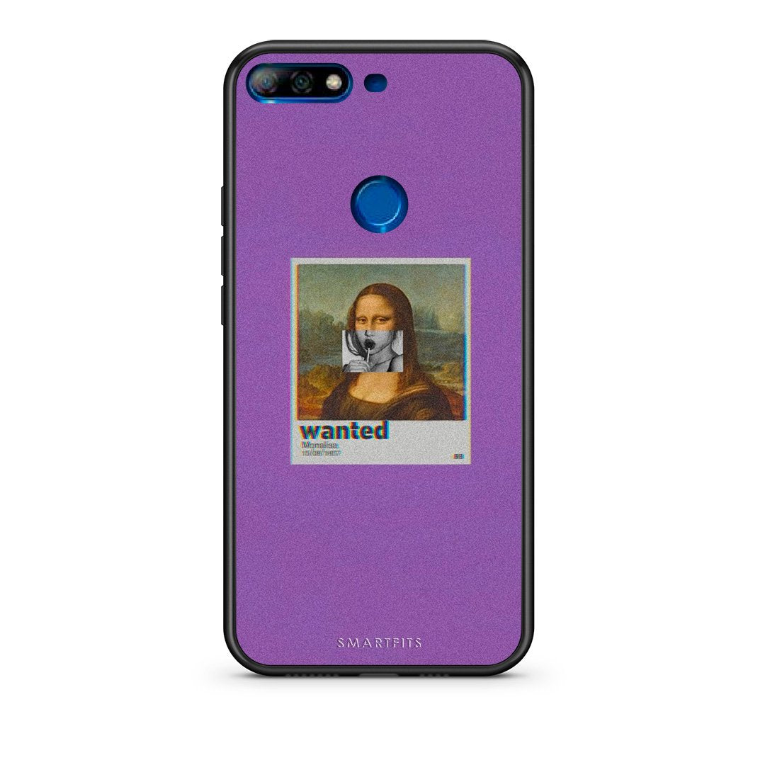 4 - Huawei Y7 2018 Monalisa Popart case, cover, bumper