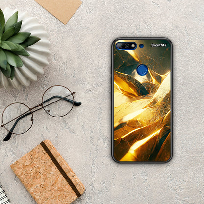 Real Gold - Huawei Y7 2018 / Prime Y7 2018 / Honor 7C θήκη