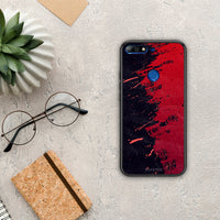 Thumbnail for Red Paint - Huawei Y7 2018 / Prime Y7 2018 / Honor 7C θήκη