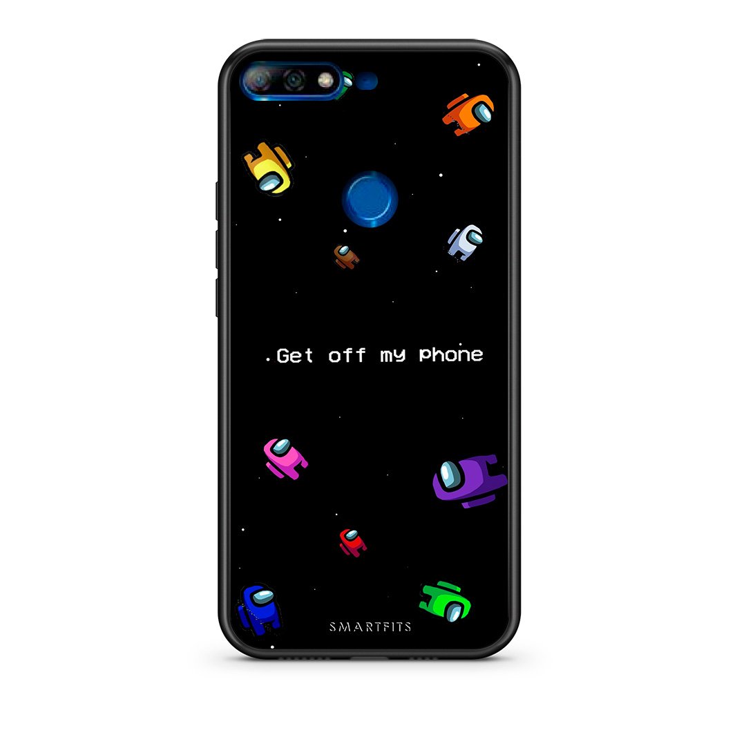 4 - Huawei Y7 2018 AFK Text case, cover, bumper