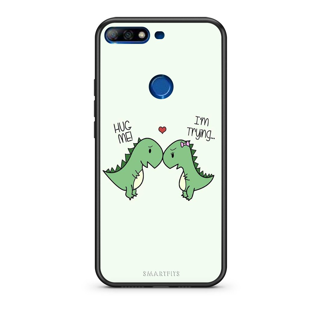 4 - Huawei Y7 2018 Rex Valentine case, cover, bumper