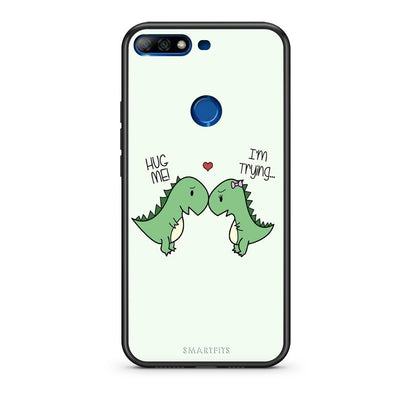 4 - Huawei Y7 2018 Rex Valentine case, cover, bumper