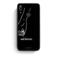 Thumbnail for Huawei Y7 2019 Always & Forever 2 Θήκη Αγίου Βαλεντίνου από τη Smartfits με σχέδιο στο πίσω μέρος και μαύρο περίβλημα | Smartphone case with colorful back and black bezels by Smartfits