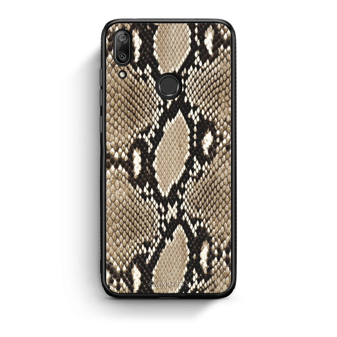 23 - Huawei Y7 2019 Fashion Snake Animal case, cover, bumper