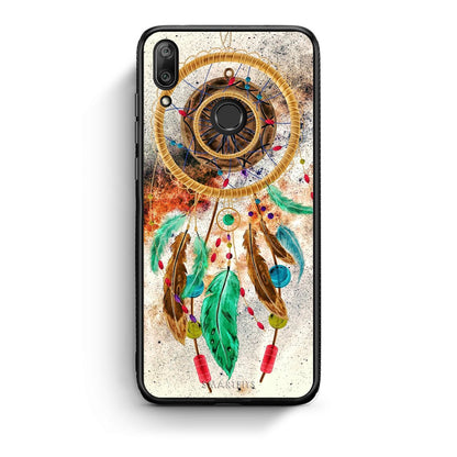 4 - Huawei Y7 2019 DreamCatcher Boho case, cover, bumper
