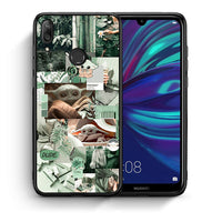 Thumbnail for Θήκη Αγίου Βαλεντίνου Huawei Y7 2019 Collage Dude από τη Smartfits με σχέδιο στο πίσω μέρος και μαύρο περίβλημα | Huawei Y7 2019 Collage Dude case with colorful back and black bezels