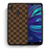 Thumbnail for Θήκη Huawei Y7 2019 Glamour Designer από τη Smartfits με σχέδιο στο πίσω μέρος και μαύρο περίβλημα | Huawei Y7 2019 Glamour Designer case with colorful back and black bezels