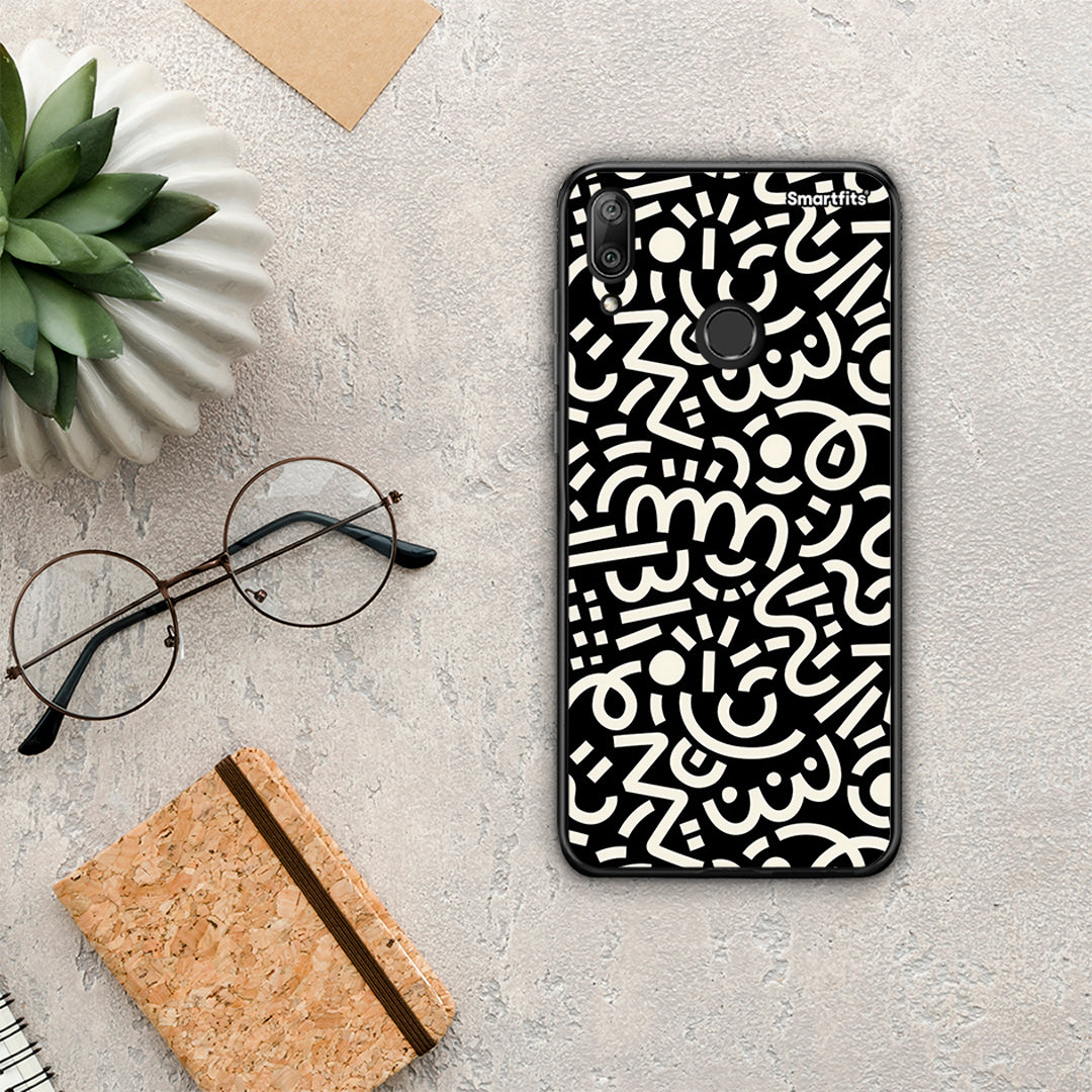 Doodle Art - Huawei Y7 2019 / Y7 Prime 2019 θήκη
