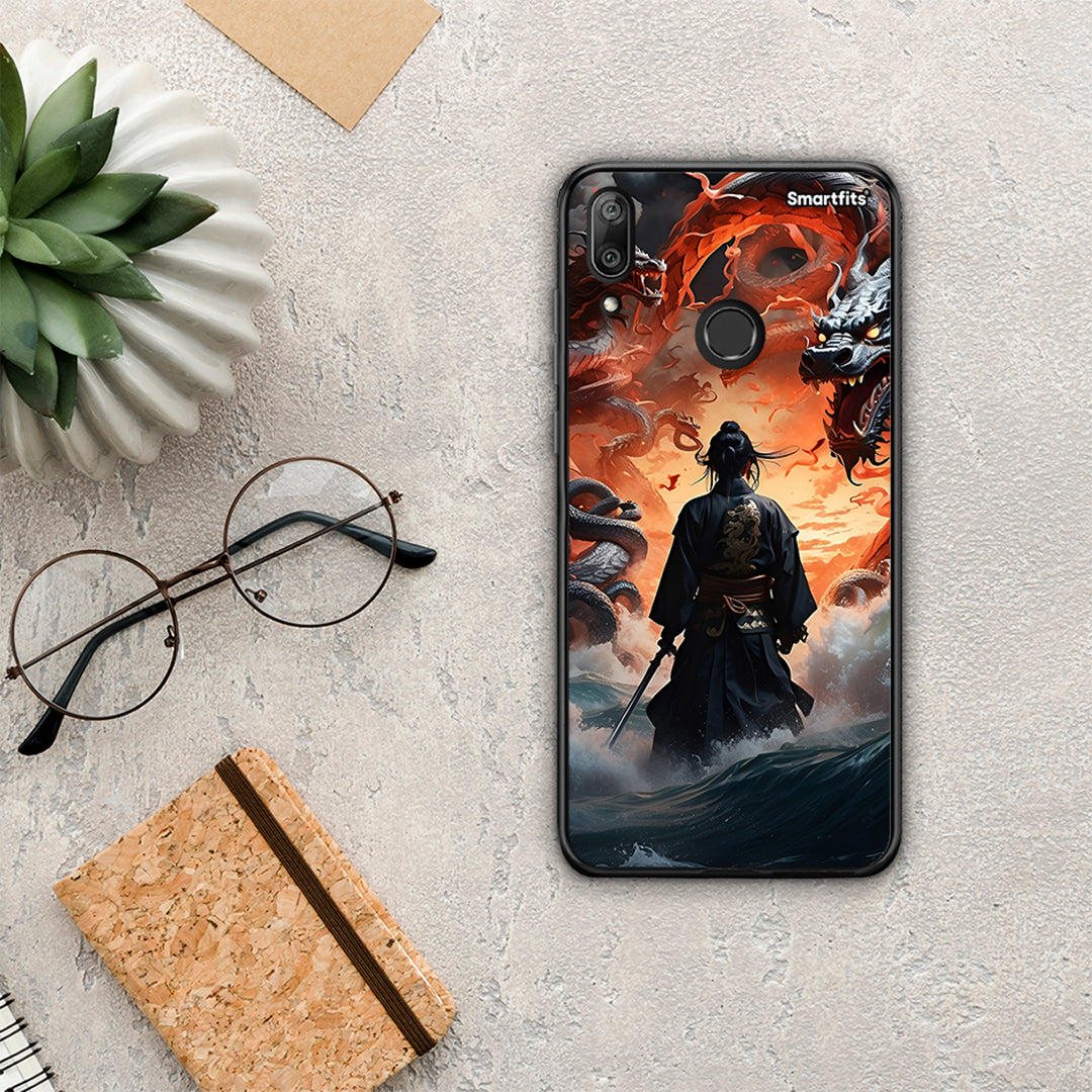 Dragons Fight - Huawei Y7 2019 / Y7 Prime 2019 θήκη