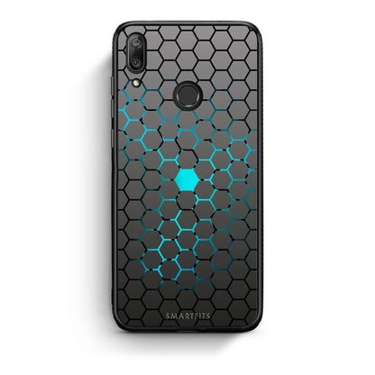 40 - Huawei Y7 2019 Hexagonal Geometric case, cover, bumper
