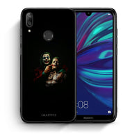Thumbnail for Θήκη Huawei Y7 2019 Clown Hero από τη Smartfits με σχέδιο στο πίσω μέρος και μαύρο περίβλημα | Huawei Y7 2019 Clown Hero case with colorful back and black bezels