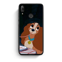 Thumbnail for Huawei Y7 2019 Lady And Tramp 2 Θήκη Αγίου Βαλεντίνου από τη Smartfits με σχέδιο στο πίσω μέρος και μαύρο περίβλημα | Smartphone case with colorful back and black bezels by Smartfits