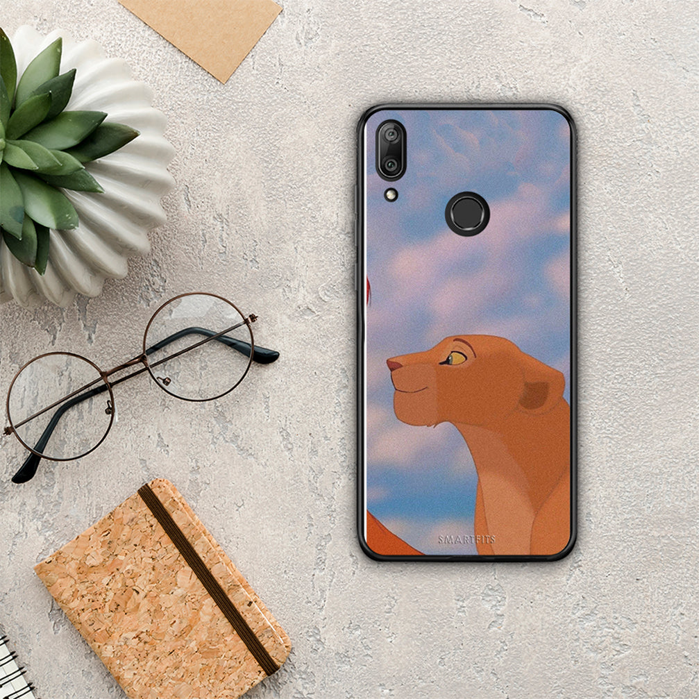 Lion Love 2 - Huawei Y7 2019 / Y7 Prime 2019 θήκη